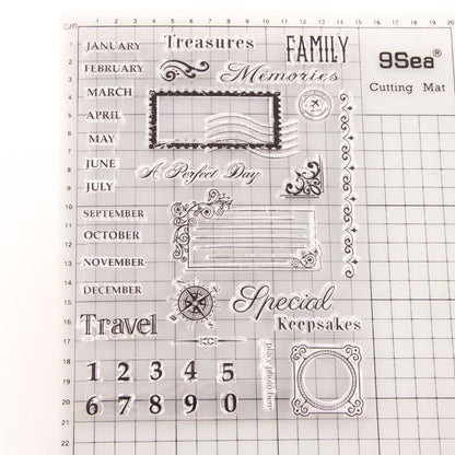 Calendar Clear Stamps T1687