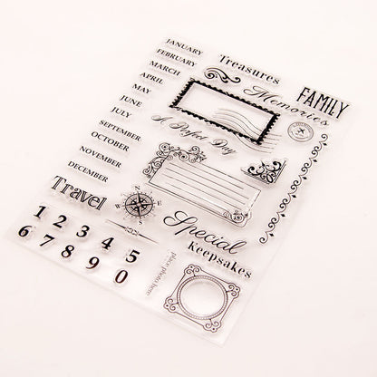 Calendar Clear Stamps T1687