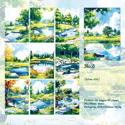 Calm Deep Recall Paper 30pcs