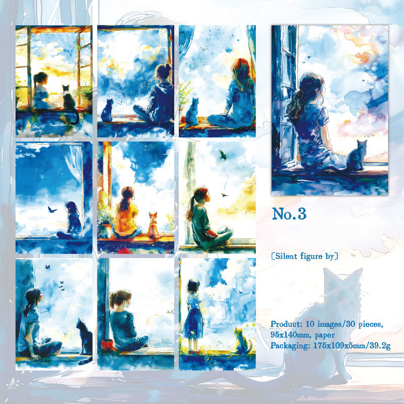 Calm Deep Recall Paper 30pcs