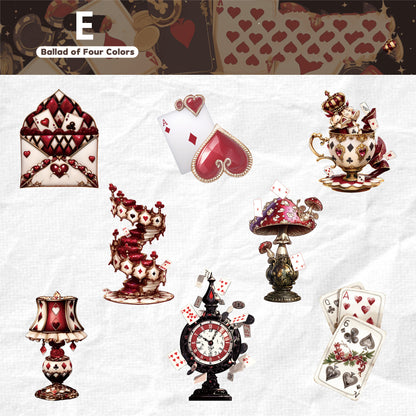 Card Series Sticker Pack 16pcs