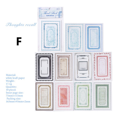 Cardiac Cycle Series Sticker 10pcs