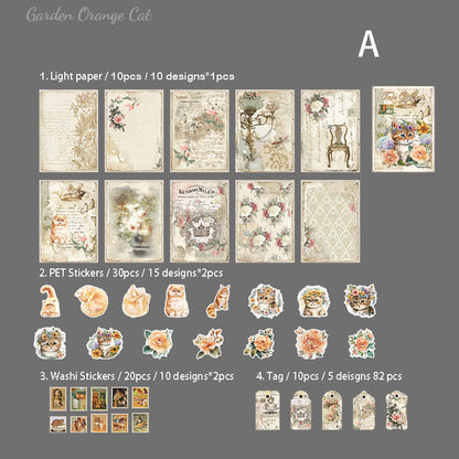 Cat Story Pack 70pcs