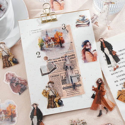 Changeable Girl Sticker 30pcs