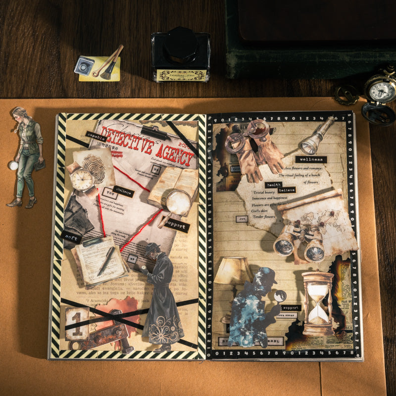 Charlie Detective Agency Sticker 20pcs