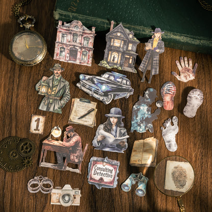 Charlie Detective Agency Sticker 20pcs