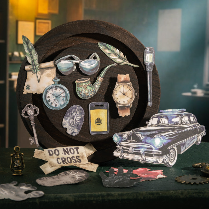 Charlie Detective Agency Sticker 20pcs