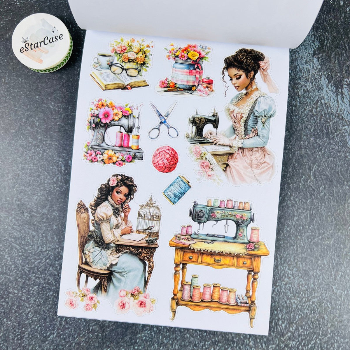 Charm Moment Sticker Book