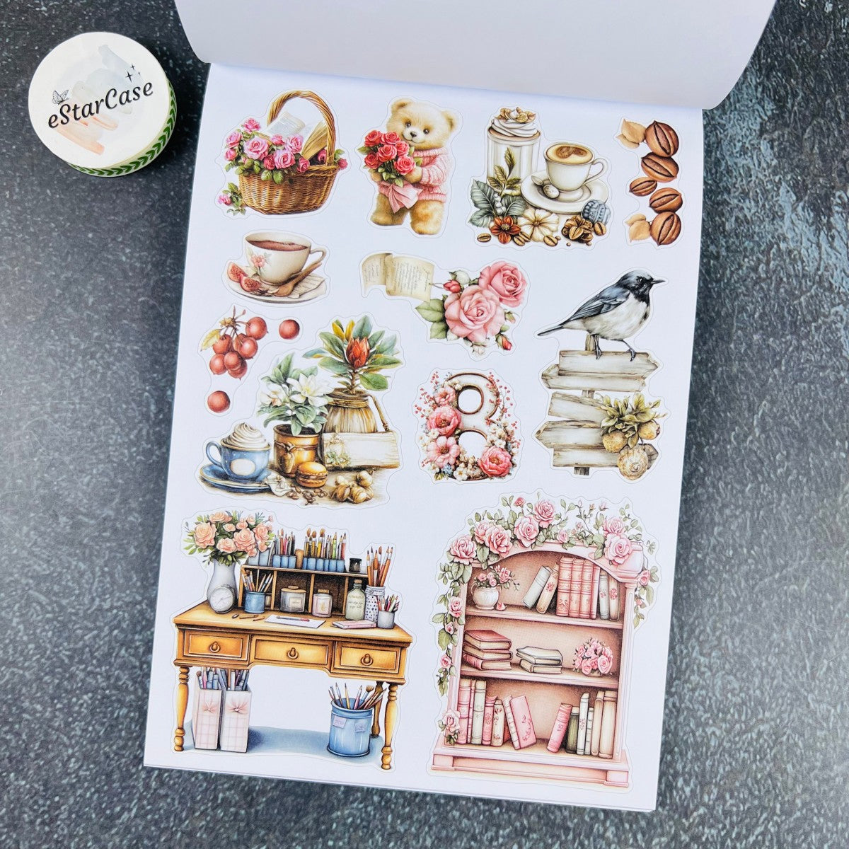 Charm Moment Sticker Book