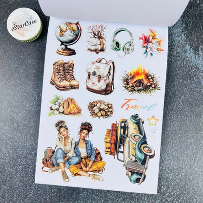 Charm Moment Sticker Book