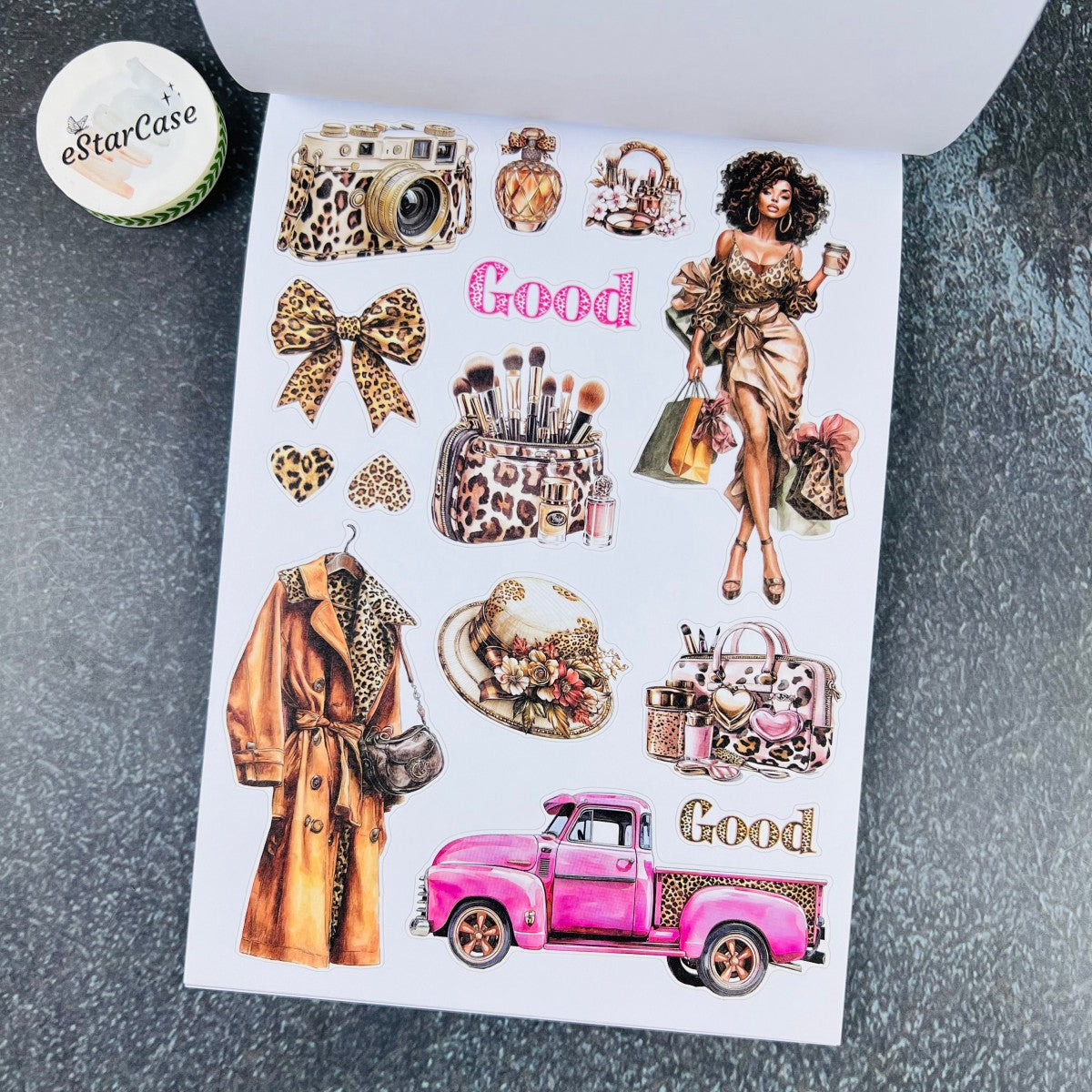 Charm Moment Sticker Book