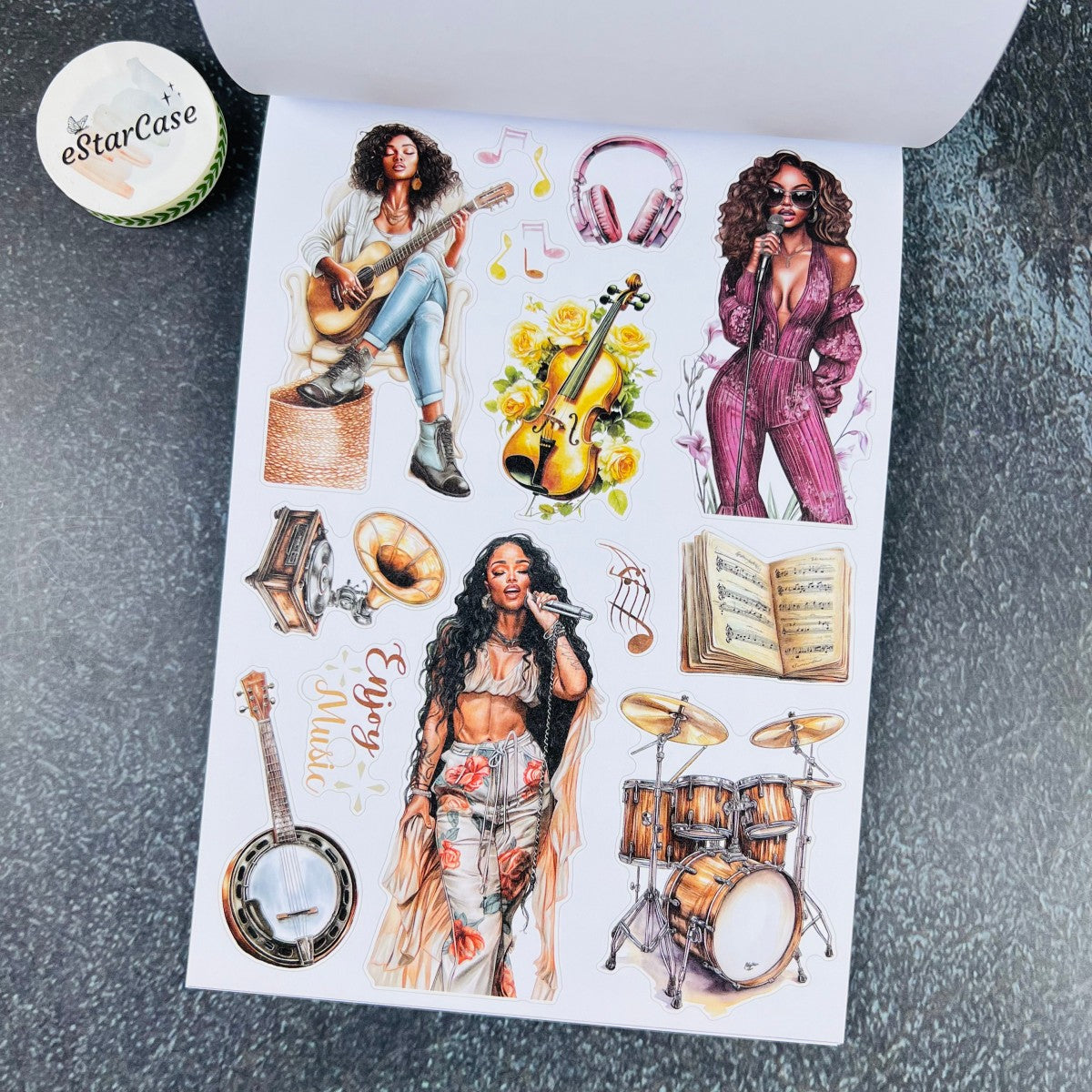 Charm Moment Sticker Book