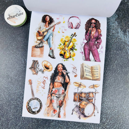 Charm Moment Sticker Book