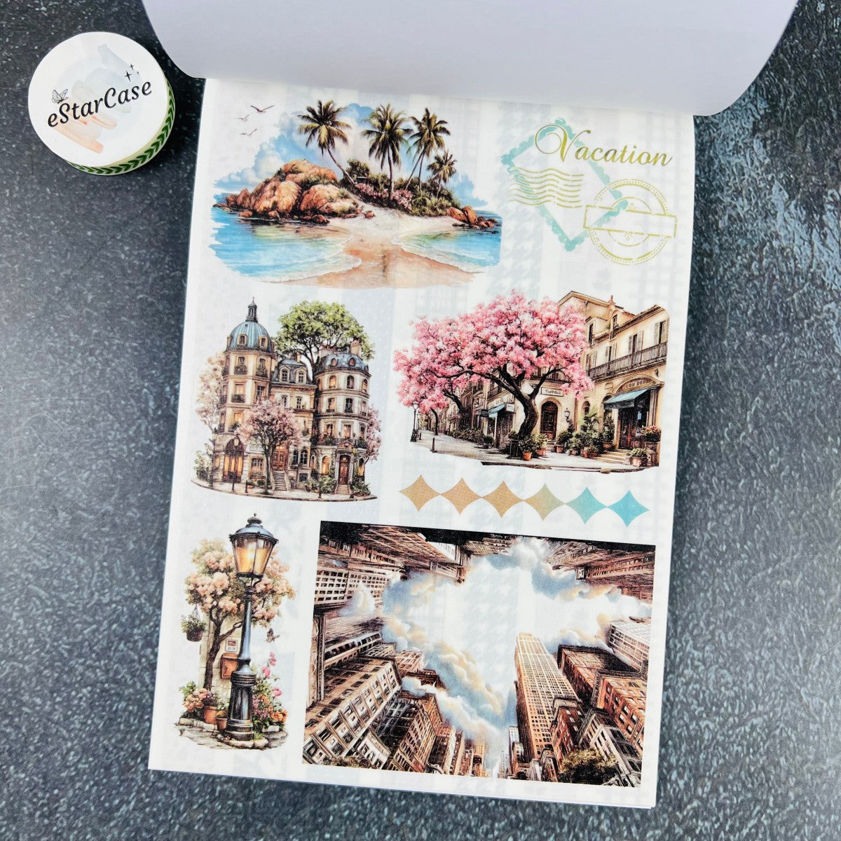 Charm Moment Sticker Book