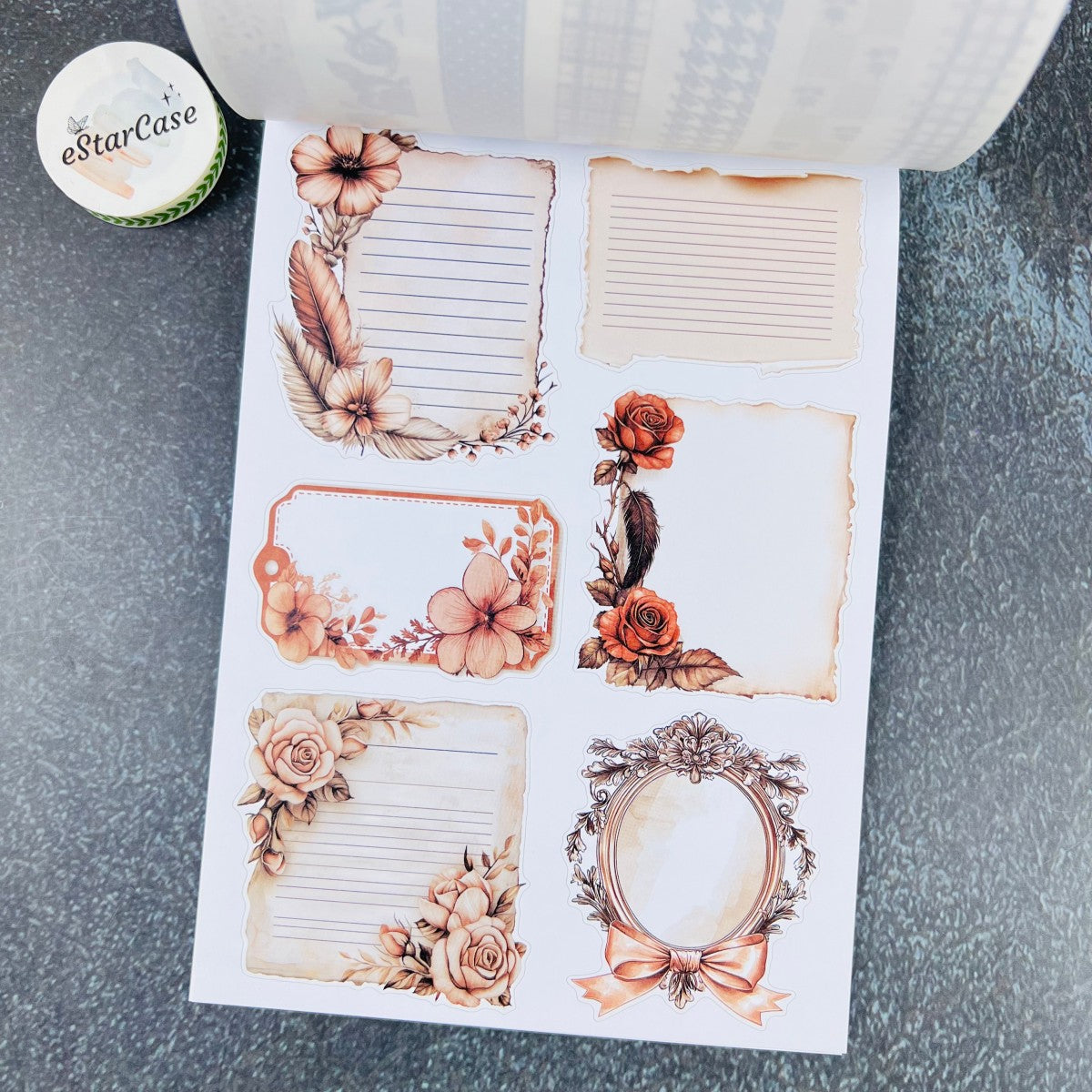 Charm Moment Sticker Book