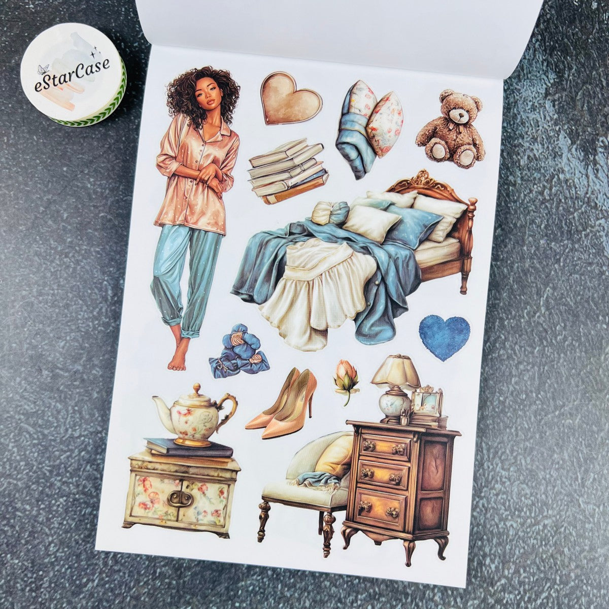 Charm Moment Sticker Book