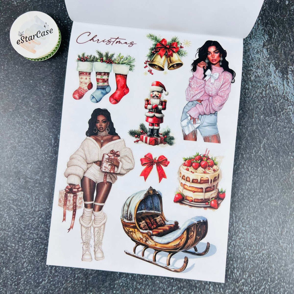 Charm Moment Sticker Book