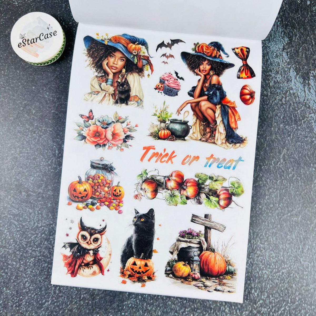 Charm Moment Sticker Book