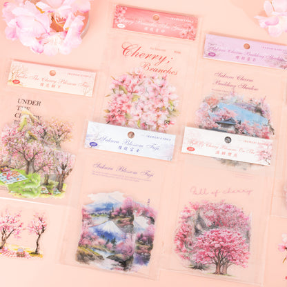 Cherry Blossom Stickers 20pcs