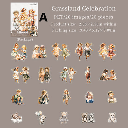 Childhood Hour Sticker 20pcs