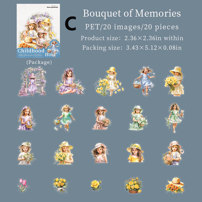 Childhood Hour Sticker 20pcs