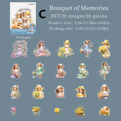 Childhood Hour Sticker 20pcs