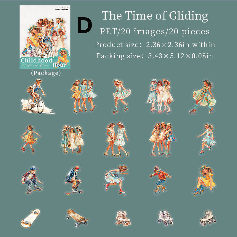 Childhood Hour Sticker 20pcs