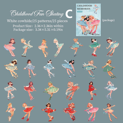 Childhood Memories Stickers 25pcs