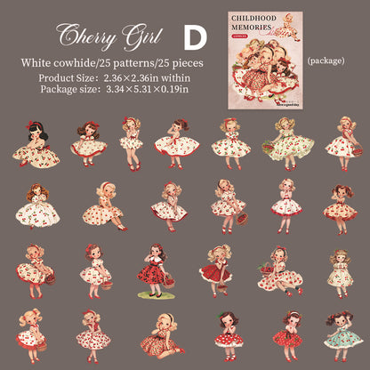 Childhood Memories Stickers 25pcs