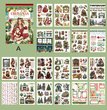 Christmas Blessings Sticker Book