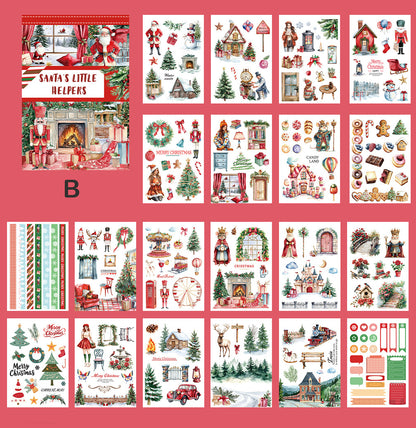 Christmas Blessings Sticker Book