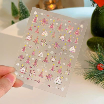 Christmas Fireworks Mini Stickers