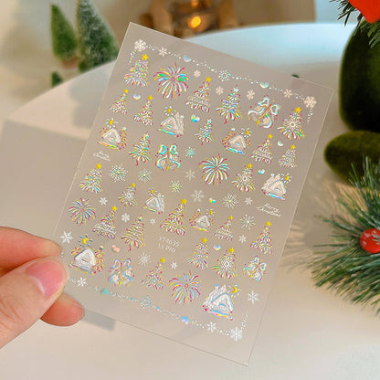 Christmas Fireworks Mini Stickers