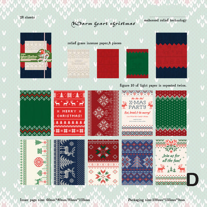 Christmas Island Paper 28pcs