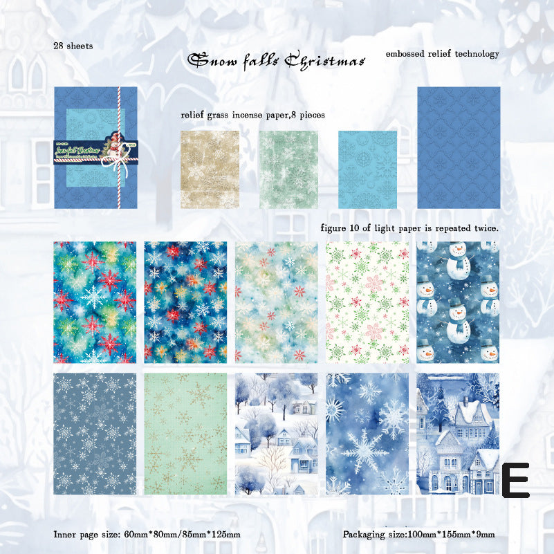 Christmas Island Paper 28pcs