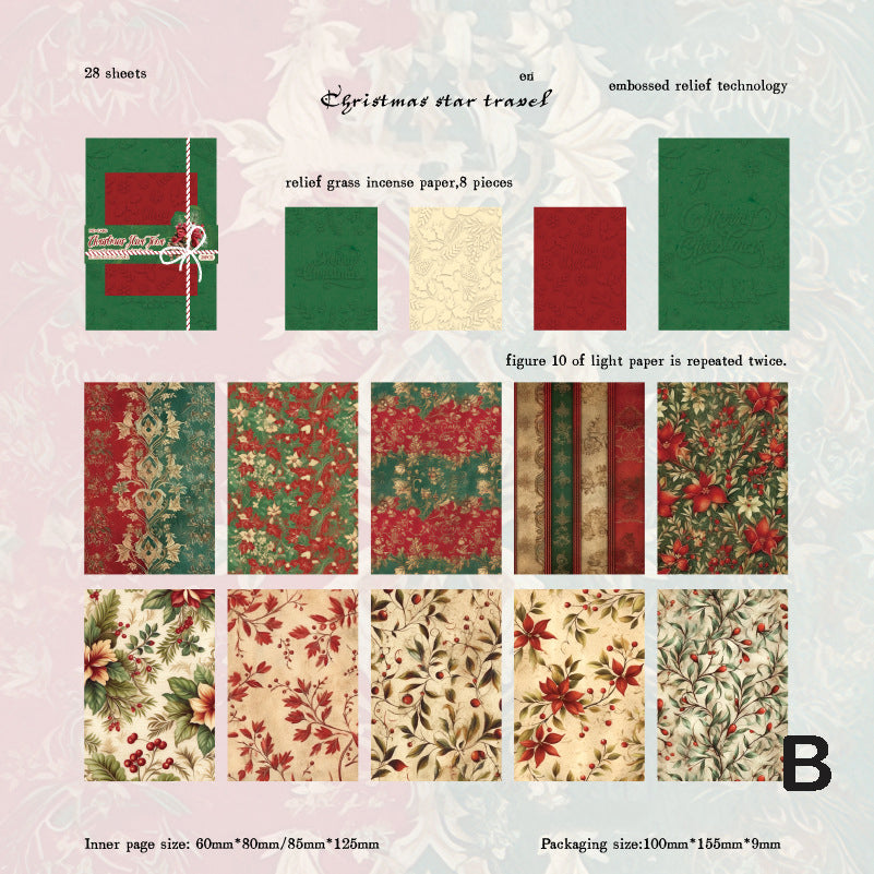 Christmas Island Paper 28pcs