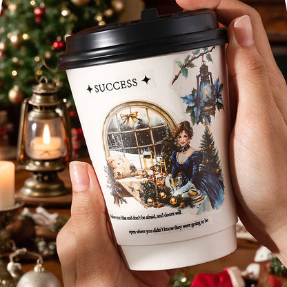 Christmas Letter Sticker Book 20pcs