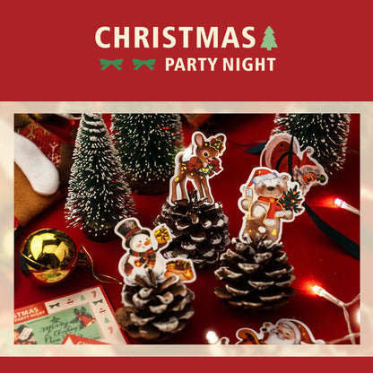 Christmas Party Night Stickers 30pcs