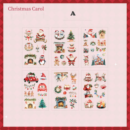 Christmas Sticker 6pcs