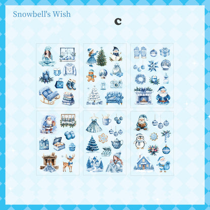 Christmas Sticker 6pcs