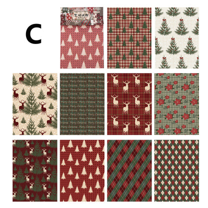 Christmas Theme Paper 20pcs