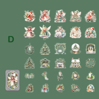 Christmas Treasure Box Stickers 60pcs