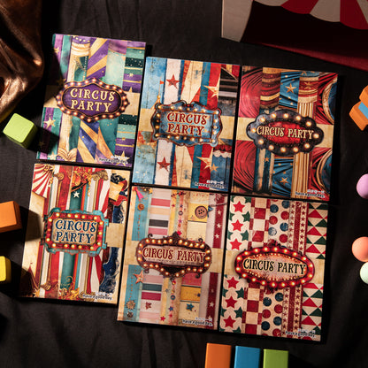 Circus Party Sticker 30pcs