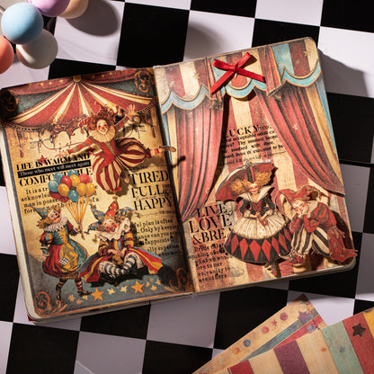 Circus Party Sticker 30pcs