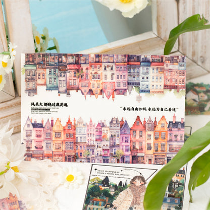 City Roaming Stickers 30pcs