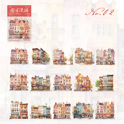 City Roaming Stickers 30pcs