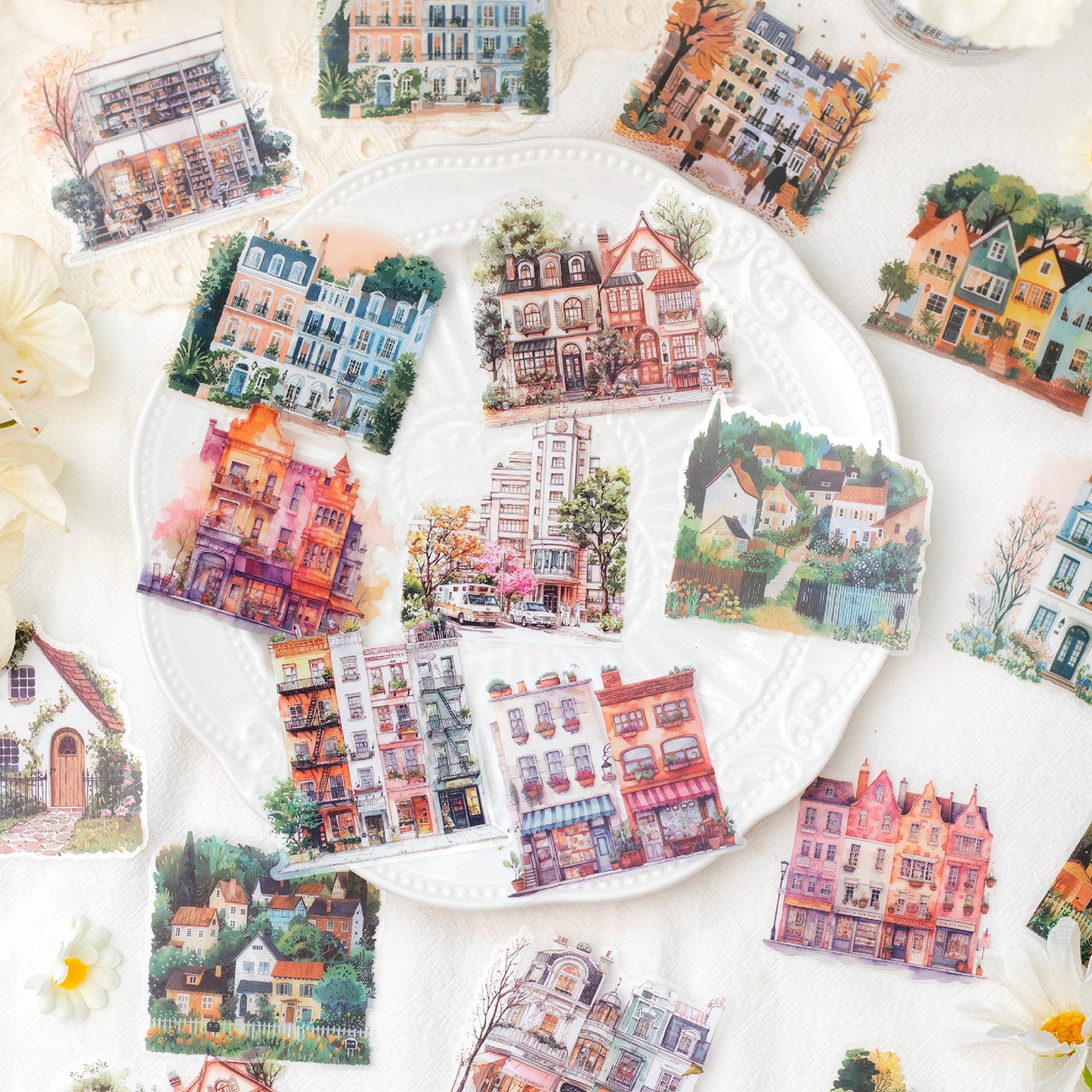 City Roaming Stickers 30pcs