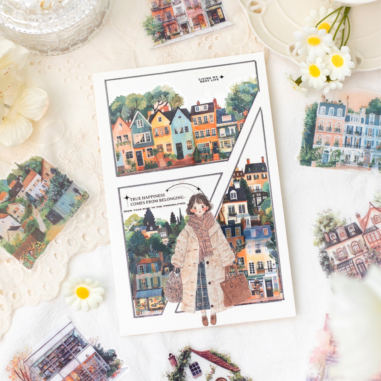City Roaming Stickers 30pcs