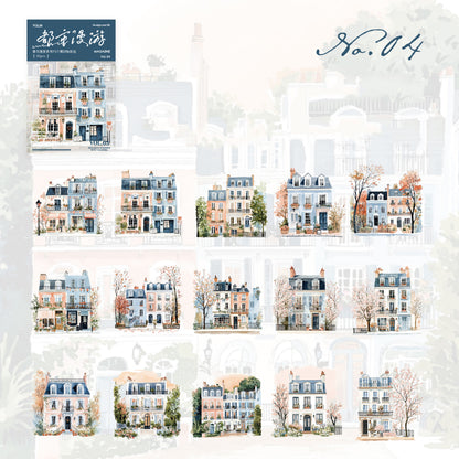 City Roaming Stickers 30pcs