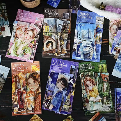 City Romance Sticker 25pcs